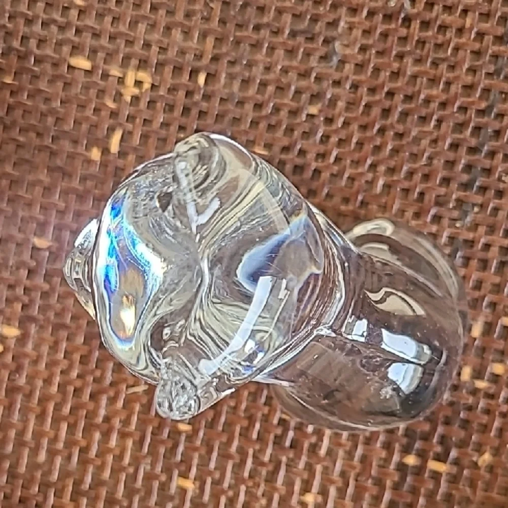 Crystal Cat Figurine